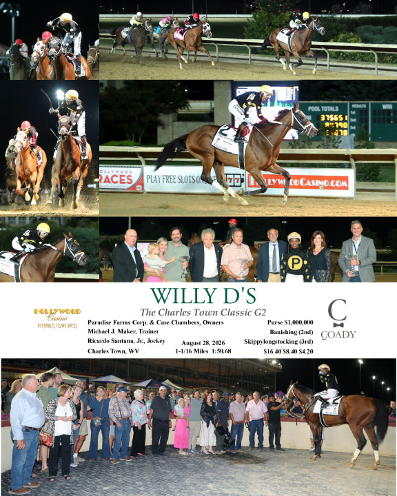 WILLY D'S - The Charles Town Classic G2 - 08-28-26 - R11 - CT