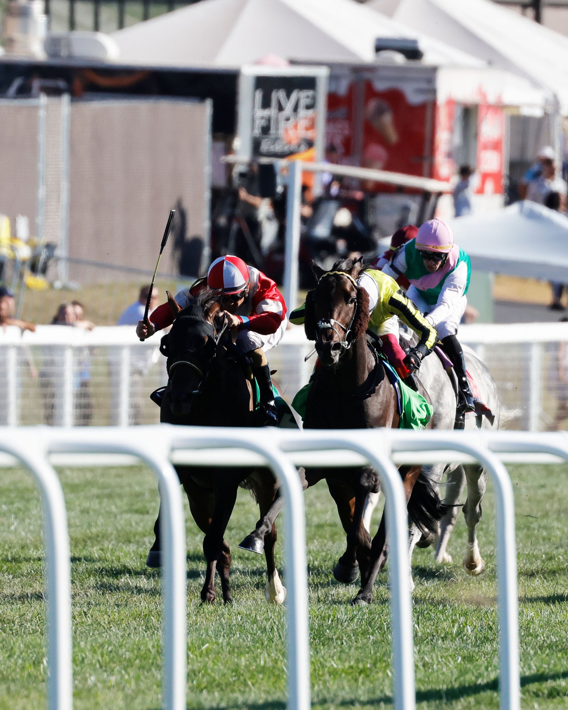 WIMBLEDON HAWKEYE - DK Horse Nashville Derby Invitational Stakes - 08-30-25 - KD -Inside Finish 03 - Coady Media - Kurtis Coady Photography