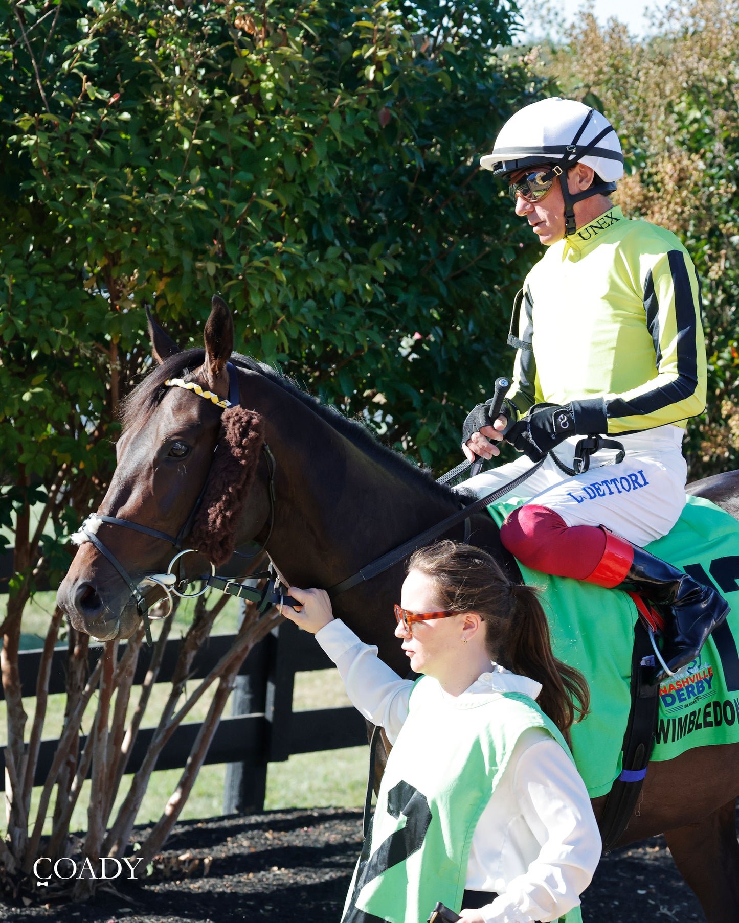 WIMBLEDON HAWKEYE - DK Horse Nashville Derby Invitational Stakes - 08-30-25 - KD - Paddock 02 - Coady Media - Kurtis Coady Photography