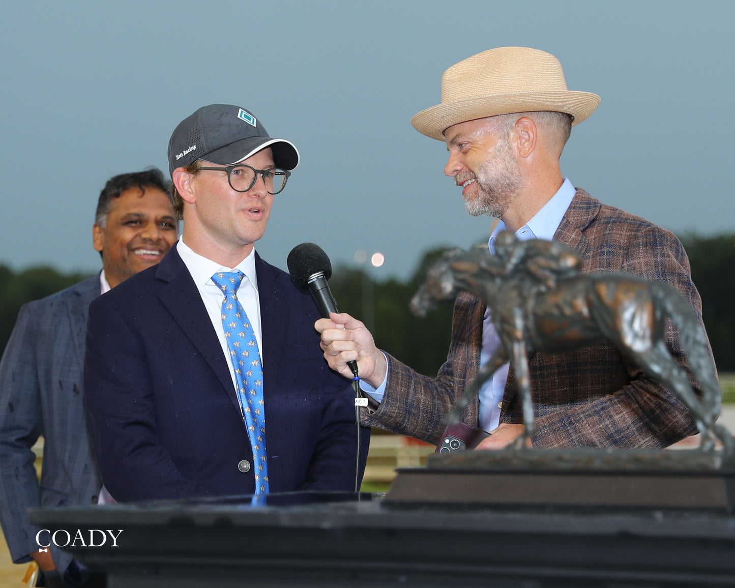 WORLD BEATER - The Old Dominion Derby G3 - 09-06-25 - R10 - CNL - Interview 01 - Coady Media - Kurtis Coady Photography