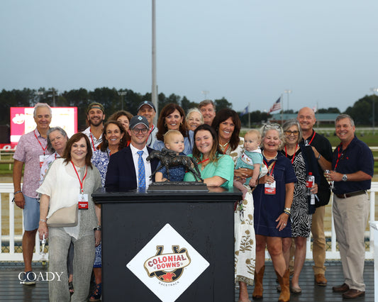 WORLD BEATER - The Old Dominion Derby G3 - 09-06-25 - R10 - CNL - Presentation - Coady Media - Kurtis Coady Photography