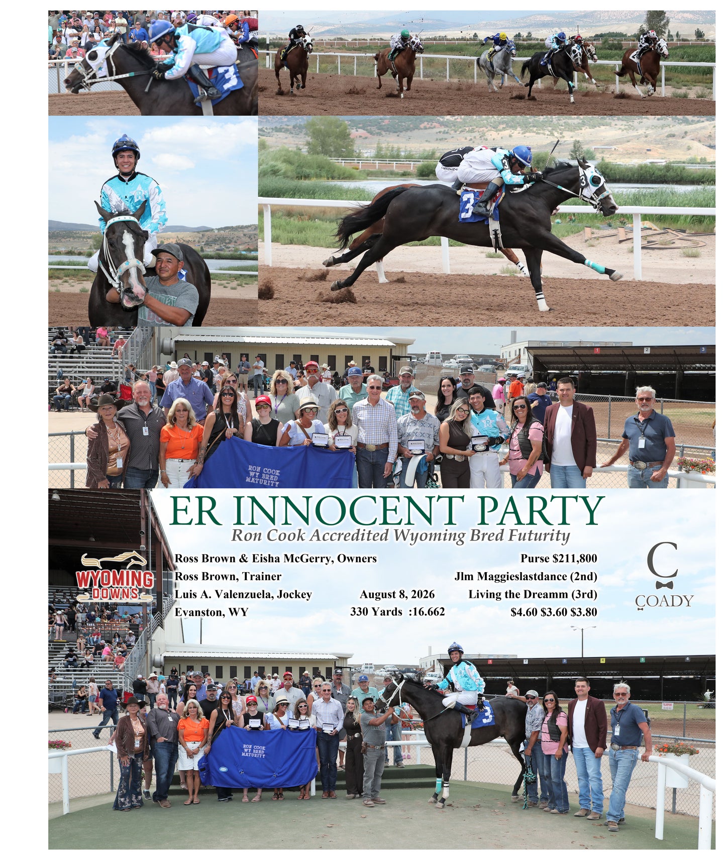 ER INNOCENT PARTY - Ron Cook Accredited Wyoming Bred Futurity - 08-08-26 - R04 - WYO