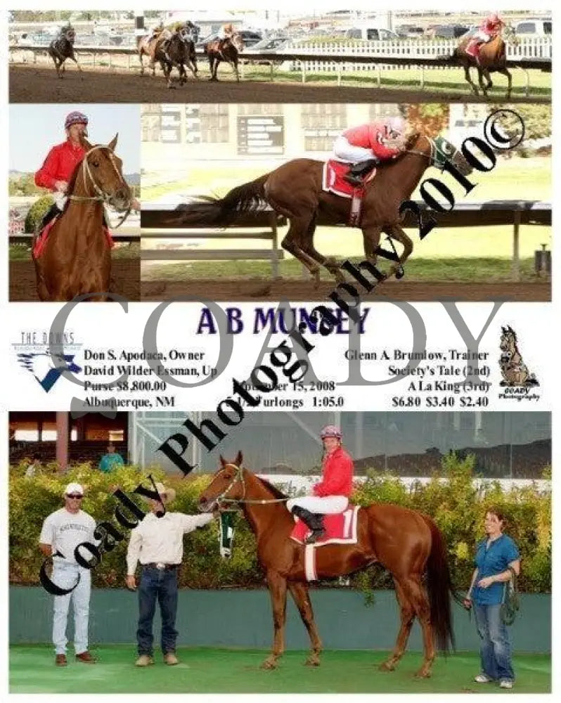 A B Munsey - 9 15 2008 Downs At Albuquerque