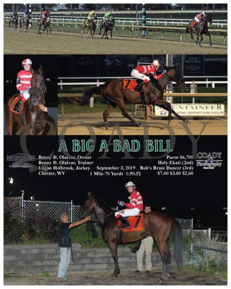 A Big Bad Bill - 09-03-19 R04 Mnr Mountaineer Park