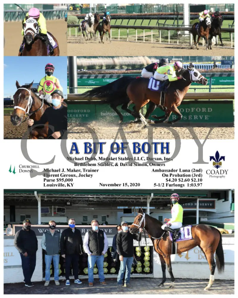 A Bit Of Both - 11-15-20 R07 Cd Churchill Downs
