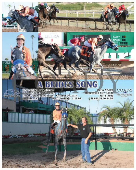 A Brides Song - 10-26-19 R07 Tup Turf Paradise