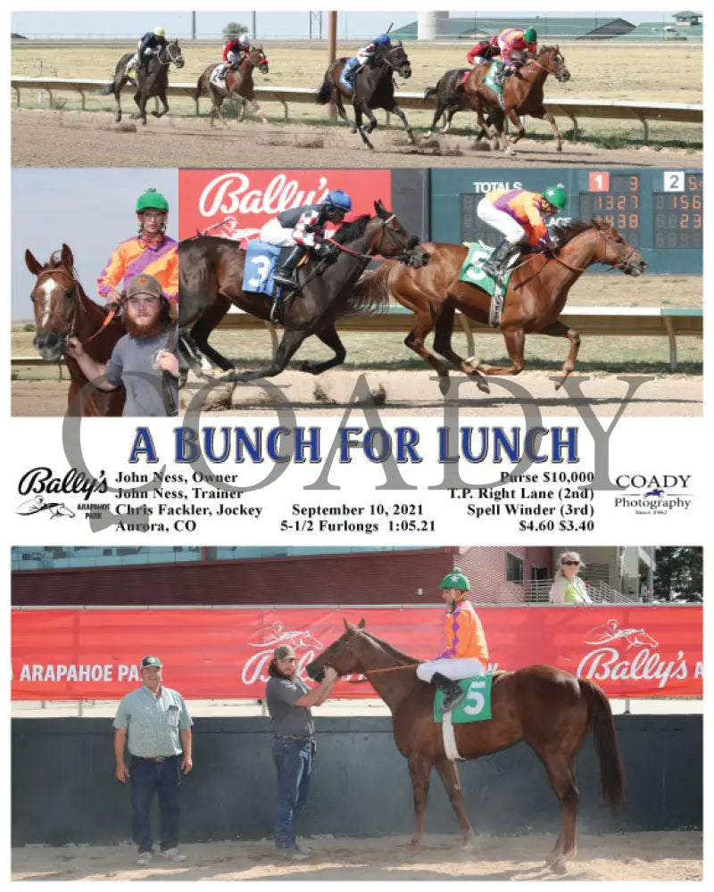 A Bunch For Lunch - 09-10-21 R05 Arp Arapahoe Park