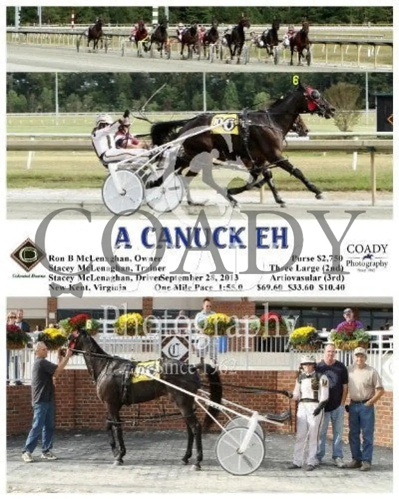 A Canuck Eh - 092813 Race 10 Cnl Colonial Downs
