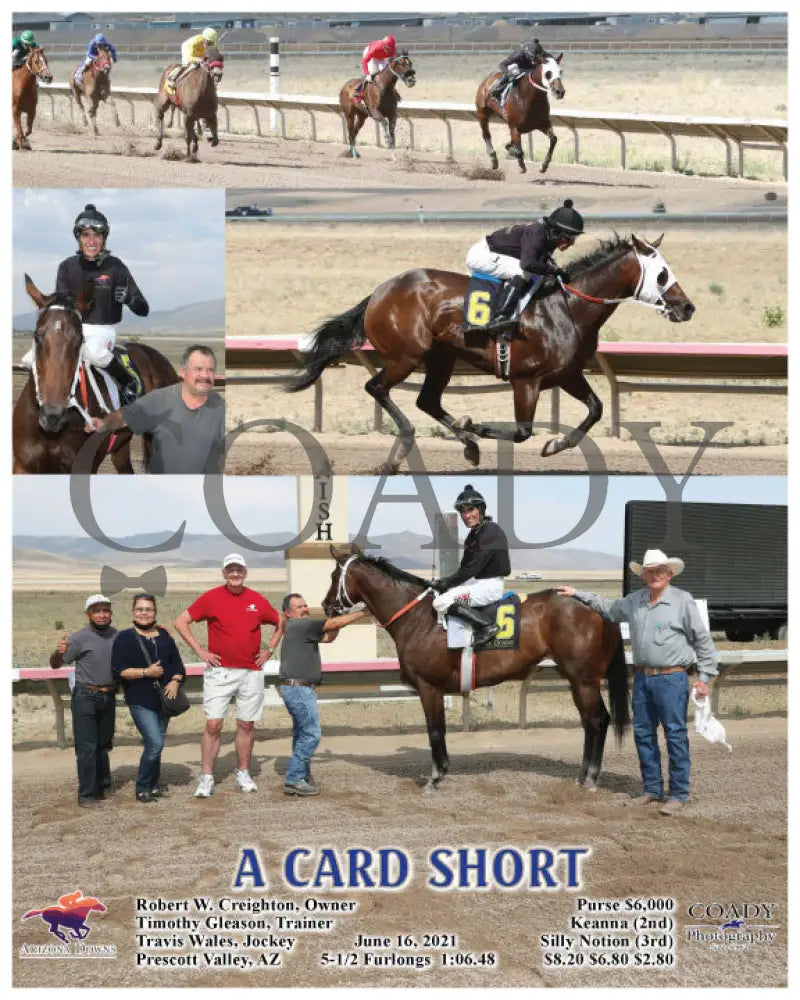 A Card Short - 06-16-21 R03 Azd Arizona Downs