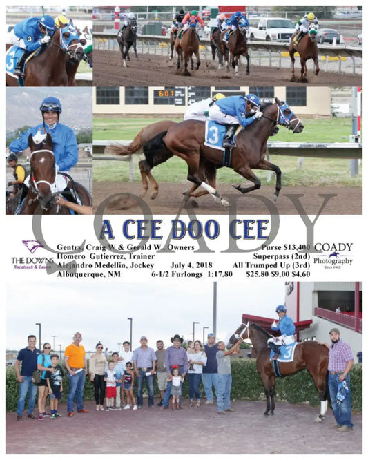 A Cee Doo - 070418 Race 01 Alb Downs At Albuquerque