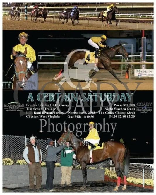 A Certain Saturday - 110913 Race 09 Mnr Mountaineer Park