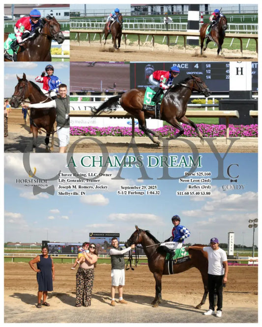 A CHAMPS DREAM - 09-29-25 - R04 - IND Indiana Grand