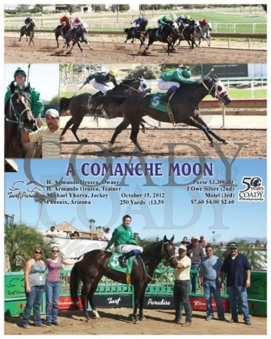 A Comanche Moon - 101512 Race 01 Turf Paradise
