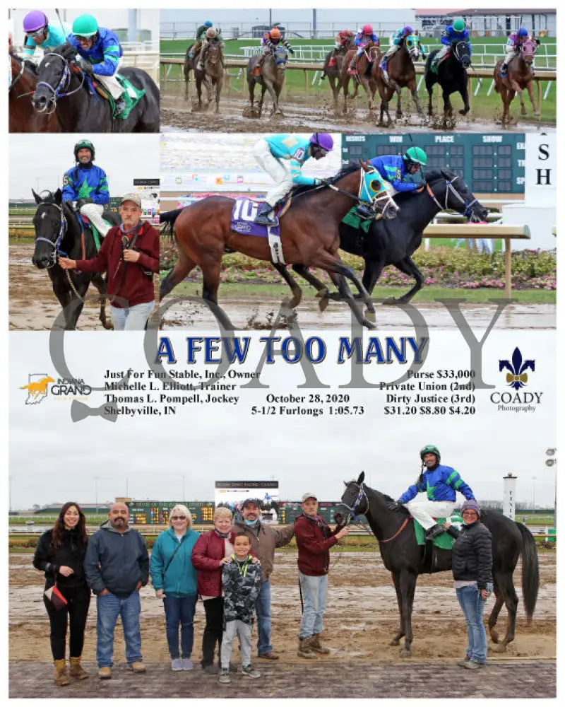 A Few Too Many - 10-28-20 R05 Ind Indiana Grand