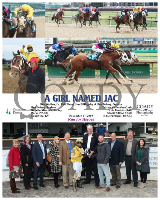 A Girl Named Jac - 11-17-19 R07 Cd Group Churchill Downs