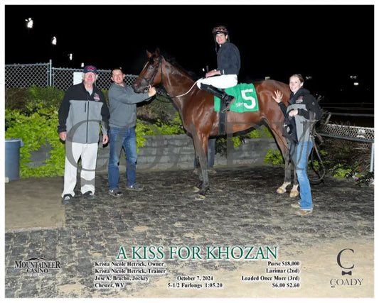 A Kiss For Khozan - 10-07-24 R07 Mnr Mountaineer Park
