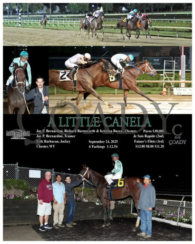 A LITTLE CANELA - 09-24-25 - R07 - MNR Mountaineer Park