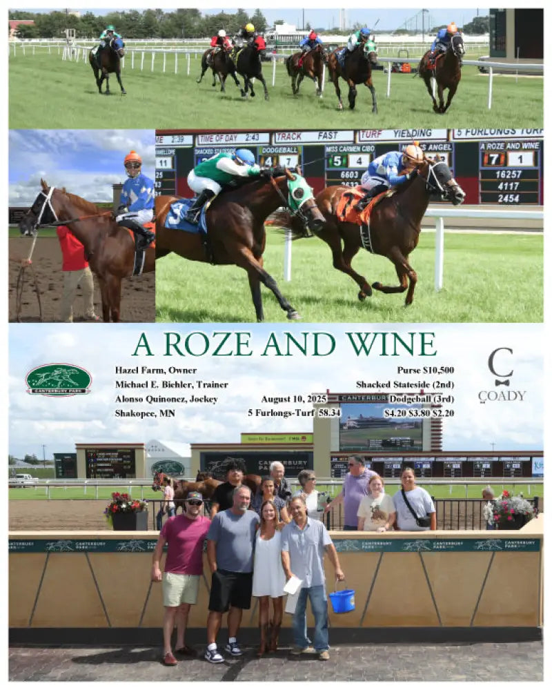 A ROZE AND WINE - 08-10-25 - R04 - CBY Canterbury Park