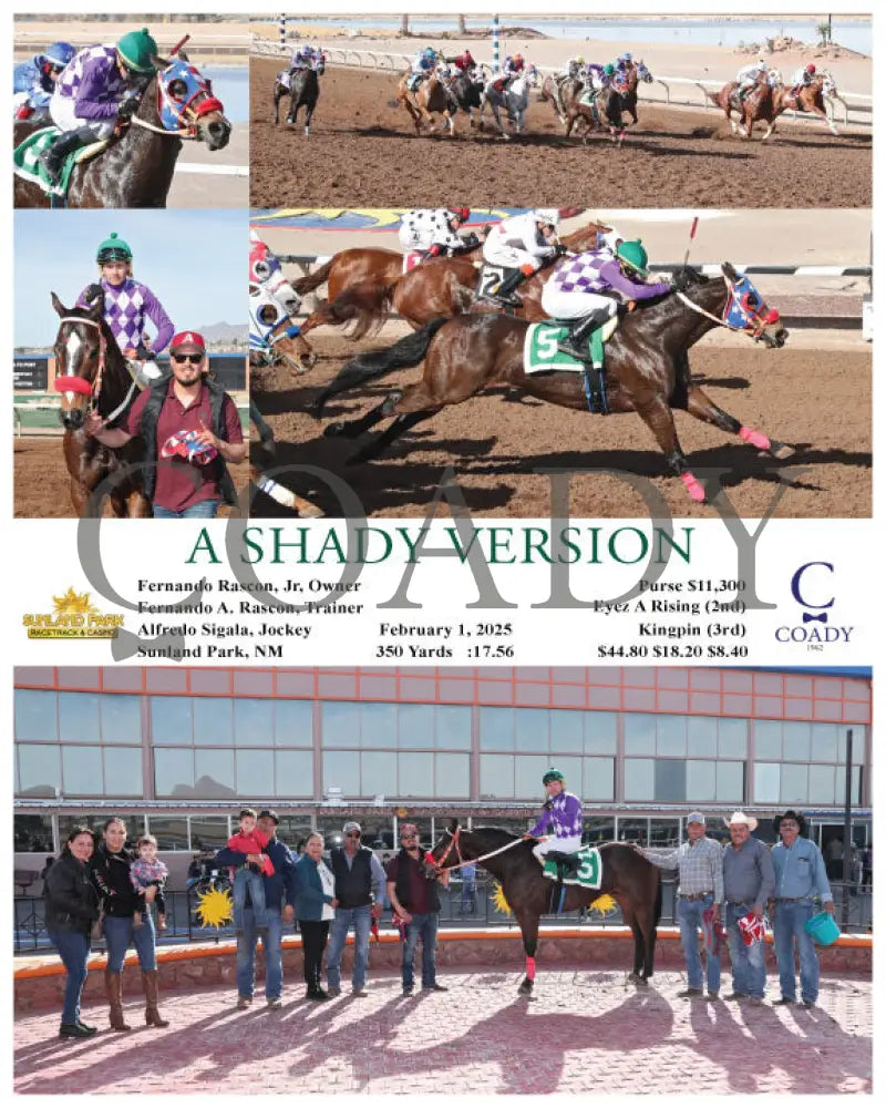 A Shady Version - 02-01-25 R06 Sun Turfway Park