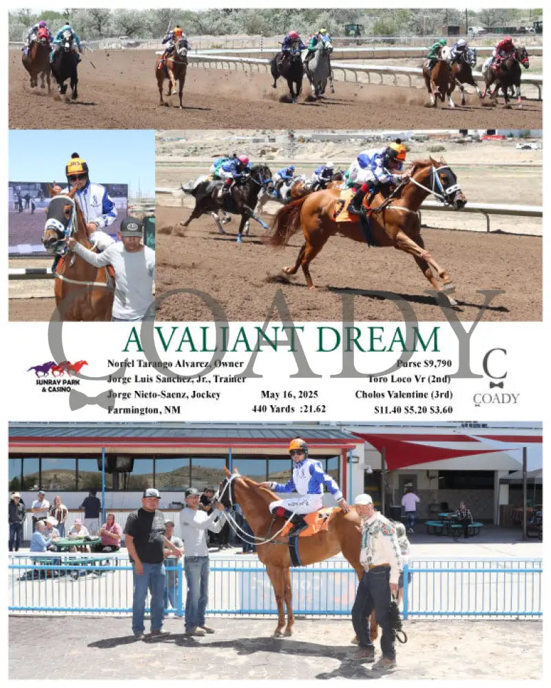 A VALIANT DREAM - 05-16-25 - R03 - SRP SunRay Park