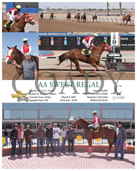 Aa SWEET REGAL - 03-02-25 - R01 - SUN Sunland Park