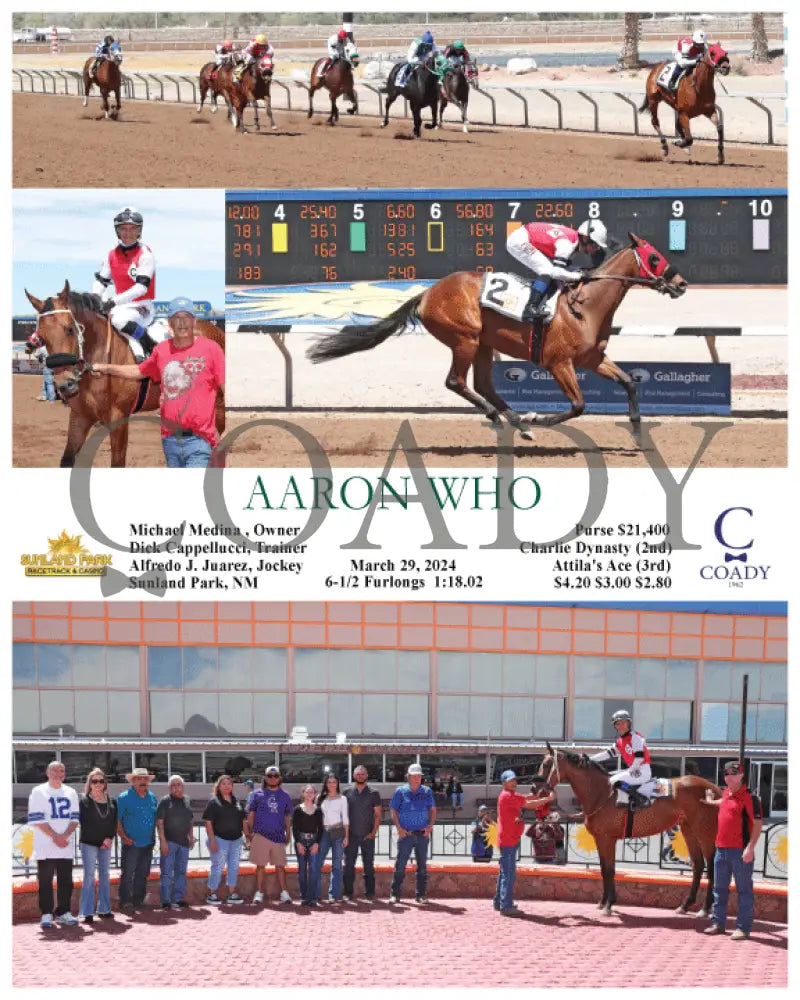 Aaron Who - 03 - 29 - 24 R02 Sun Sunland Park