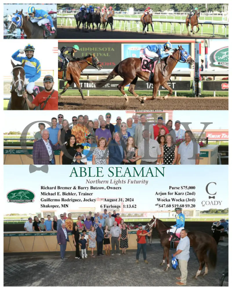 Able Seaman - Northern Lights Futurity 08-31-24 R03 Cby Kentucky Downs