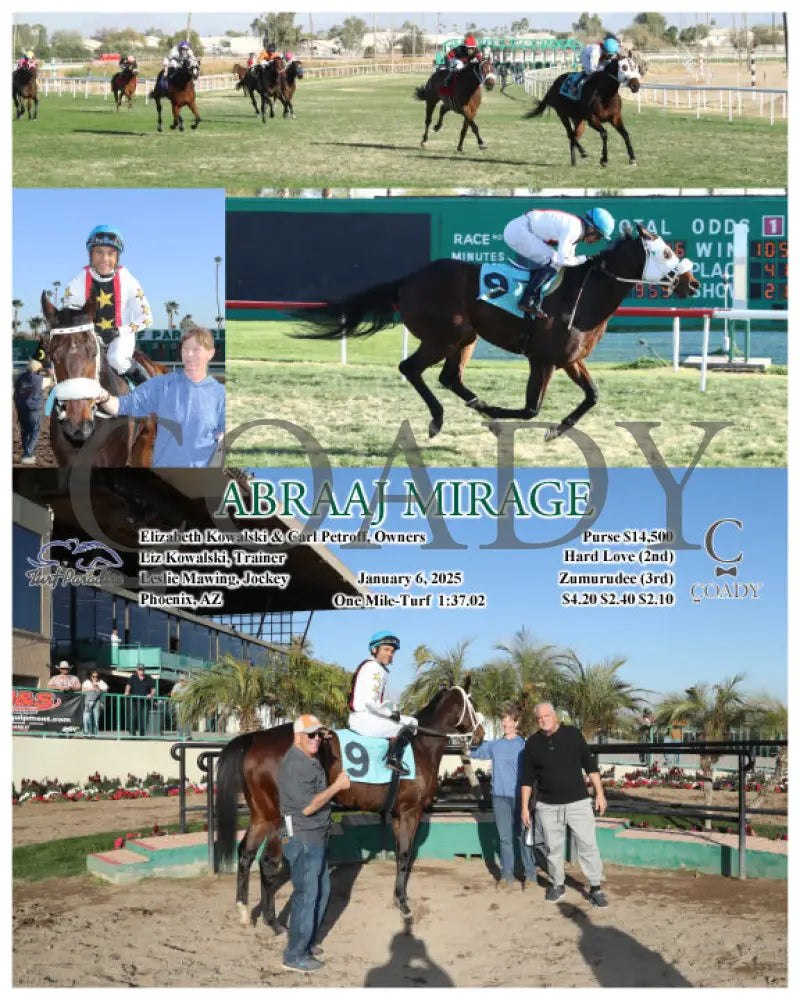 Abraaj Mirage - 01-06-25 R08 Tup Turf Paradise