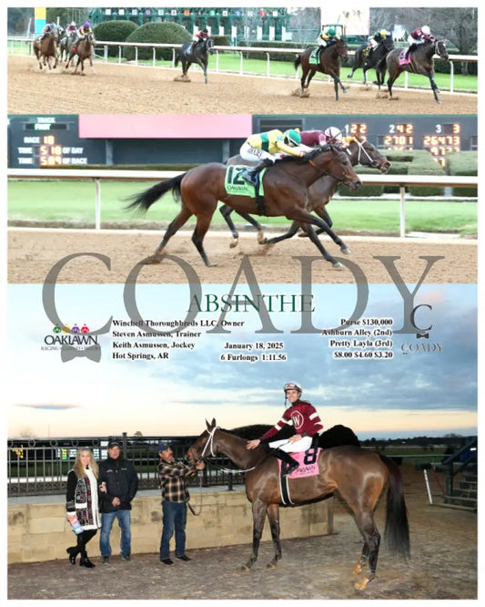 Absinthe - 01-18-25 R10 Op Oaklawn Park