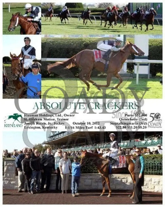 Absolute Crackers - 101012 Race 08 Keeneland