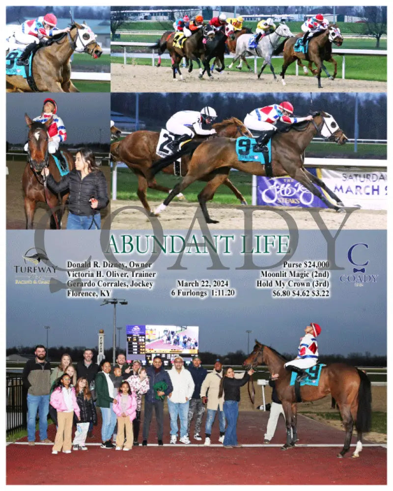 Abundant Life - 03 - 22 - 24 R04 Tp Turfway Park