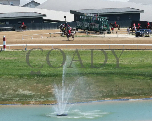 Acting Out - The Carousel 43Rd Running 04-02-22 R05 Op Aerial Start 01 Oaklawn Park