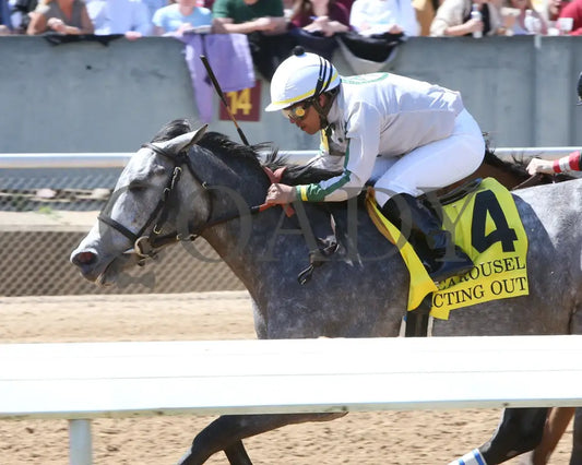 Acting Out - The Carousel 43Rd Running 04-02-22 R05 Op Inside Finish 02 Oaklawn Park