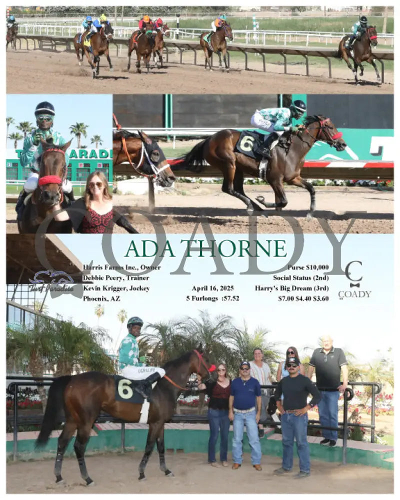 ADA THORNE - 04-16-25 - R08 - TUP Turf Paradise