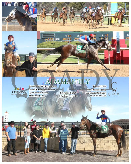 Adamantly - 02-02-25 R04 Op Oaklawn Park