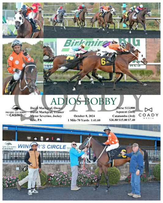 Adios Bobby - 10-08-24 R08 Pid Presque Isle Downs