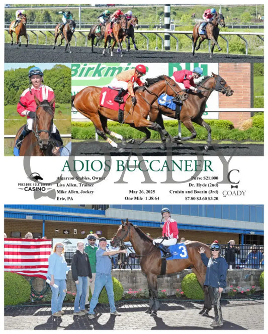 ADIOS BUCCANEER - 05-26-25 - R04 - PID Presque Isle Downs