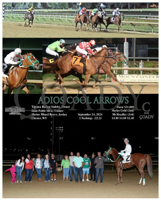 Adios Cool Arrows - 09-24-24 R05 Mnr Mountaineer Park