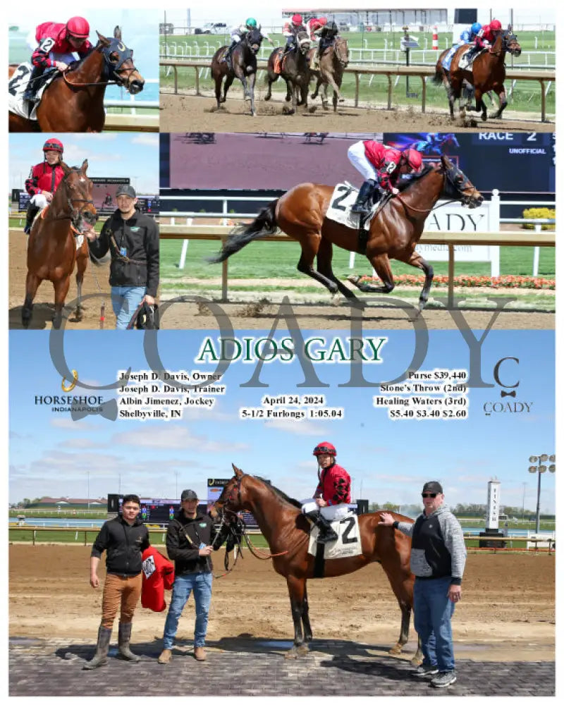 Adios Gary - 04 - 24 - 24 R02 Ind Indiana Grand