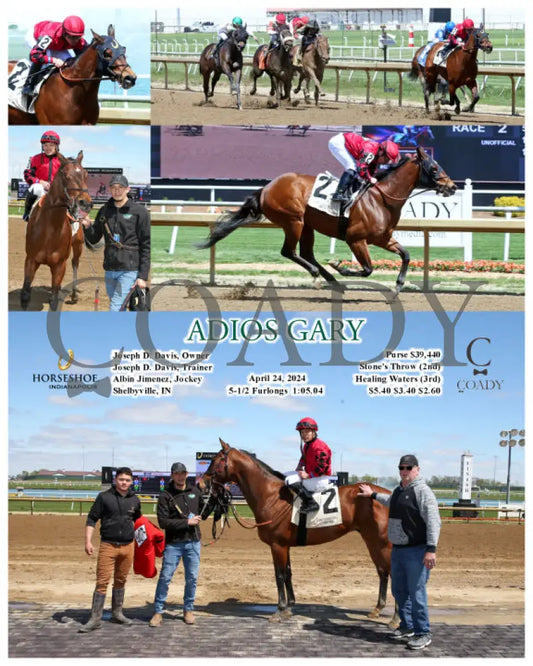 Adios Gary - 04 - 24 - 24 R02 Ind Indiana Grand