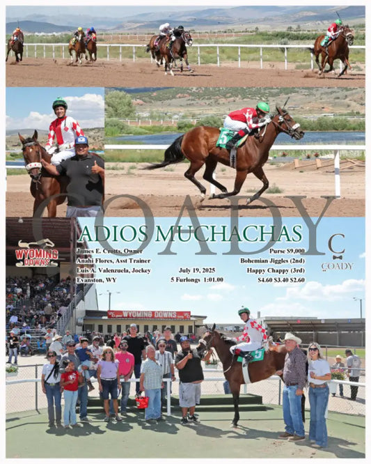 ADIOS MUCHACHAS - 07-19-25 - R07 - WYO Wyoming Downs