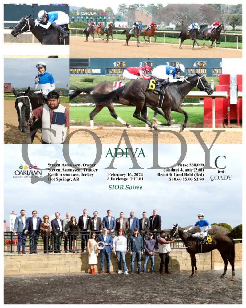 Adiva - 02-16-24 R05 Op Oaklawn Park