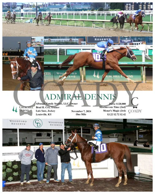 Admiral Dennis - 11-07-24 R09 Cd Churchill Downs