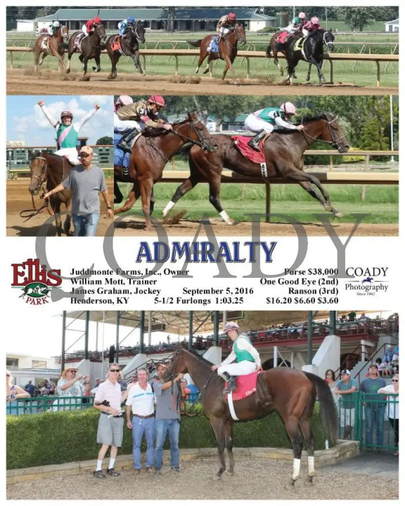 Admiralty - 090516 Race 06 Elp Ellis Park