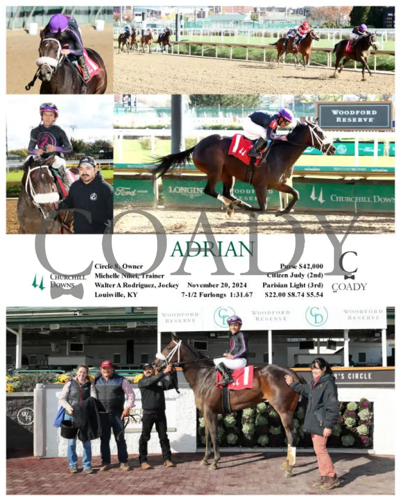 Adrian - 11-20-24 R01 Cd Churchill Downs