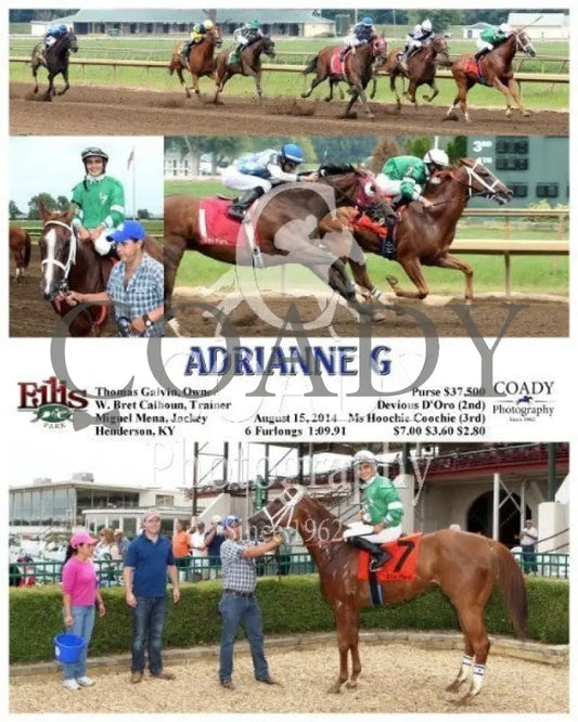 Adrianne G - 081514 Race 06 Elp Ellis Park