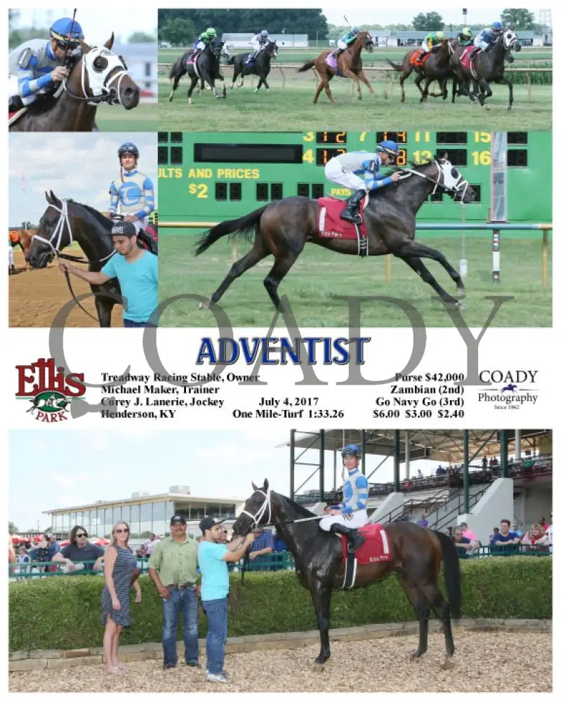 Adventist - 070417 Race 08 Elp Ellis Park
