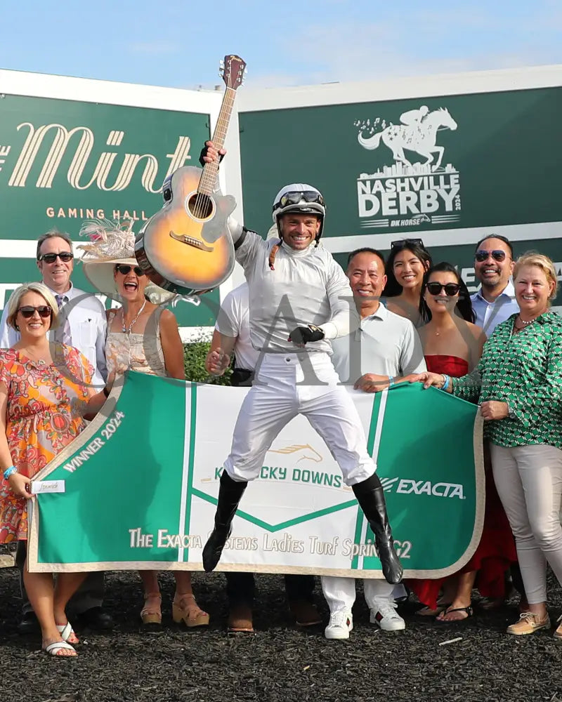 Ag Bullet - The Exacta Systems Ladies Turf Sprint G2 08-31-24 R09 Kd Celebration 01 Kentucky Downs