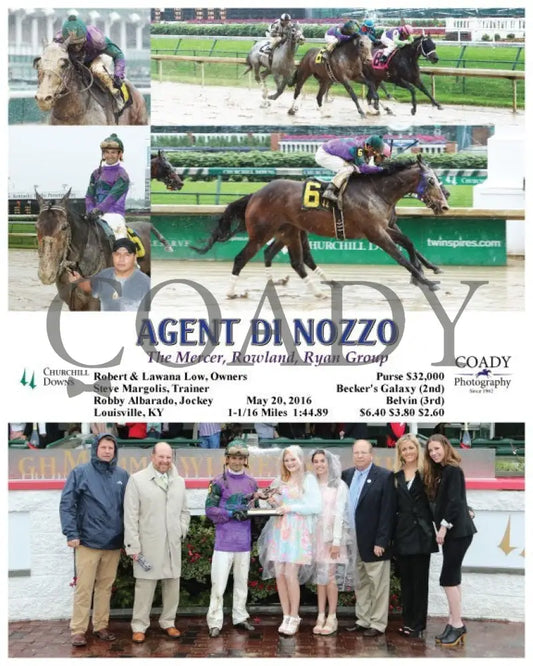 Agent Di Nozzo - 052016 Race 05 Cd Group Churchill Downs