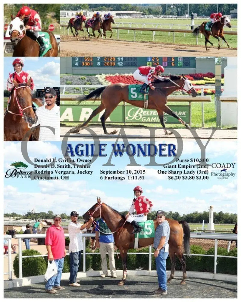 Agile Wonder - 091015 Race 05 Btp Belterra Park